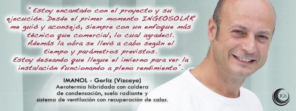 aerotermia hibridada opiniones, ingeosolar opiniones