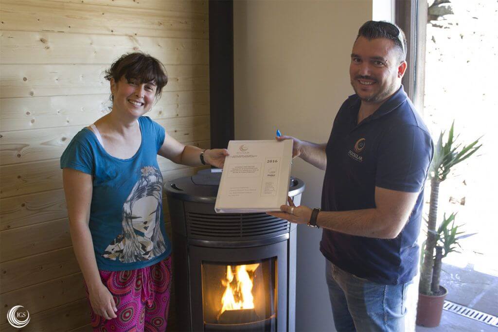 termoestufa de pellets