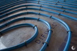 Sistema Difutec de suelo radiante