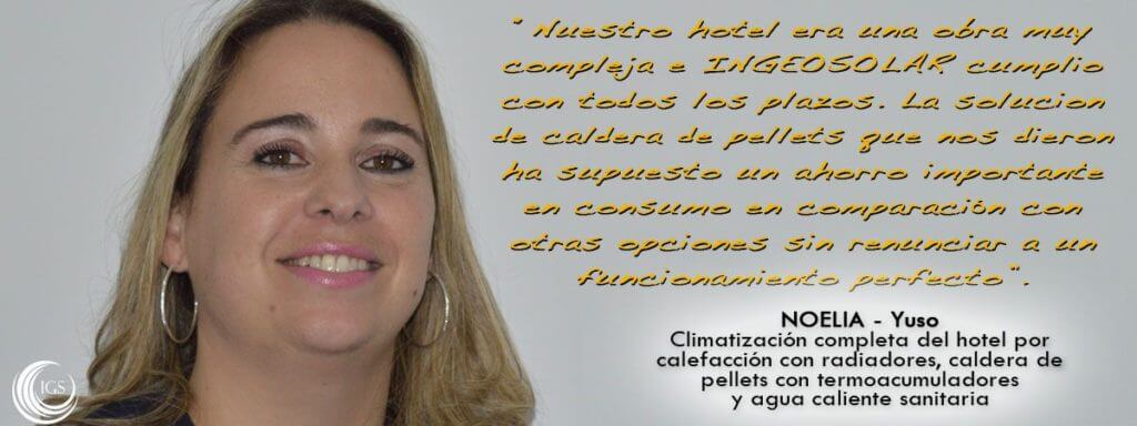 caldera de pellets opiniones, ingeosolar opiniones