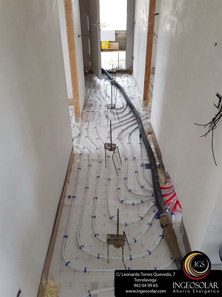 Instalaciones suelo radiante en Cantabria - Suesa