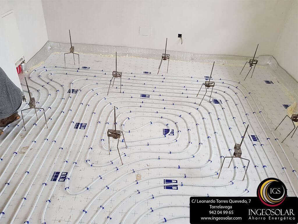 Instalaciones suelo radiante en Cantabria - Suesa