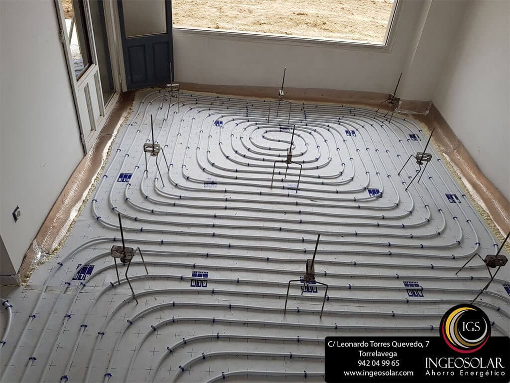 Instalaciones suelo radiante en Cantabria - Suesa