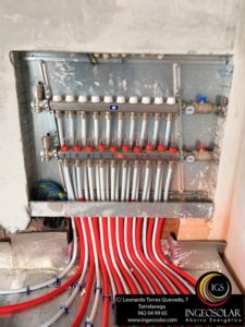 Instalación de calefacción por Suelo Radiante con Aerotermia - Ingeosolar