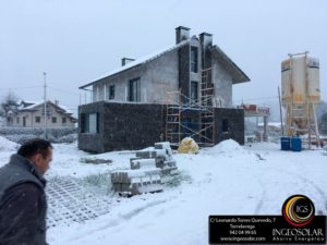 Obra Suelo Radiante en Vivienda Unifamiliar - Ingeosolar