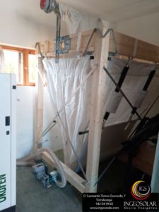 Silo Textil Flexible para Pellets - Ingeosolar