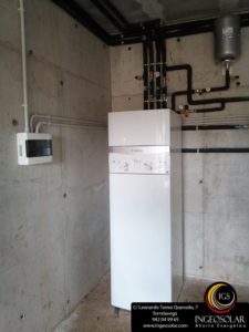 Aerotermia para calefacción Vaillant uniTOWER - Ingeosolar