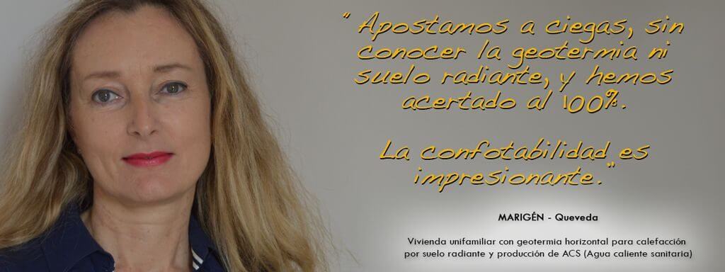 Opinión geotermia Marigén Queveda - Ingeosolar