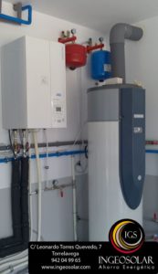 Instalación aerotermo - Ingeosolar