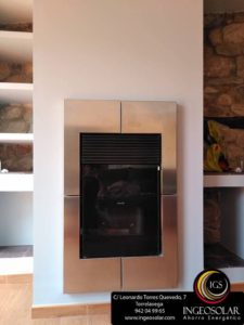 Termoestufa Ravelli HRB160 - Ingeosolar