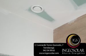 Boca extracción impulsión de aire para ventilación - Ingeosolar