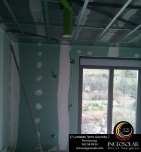 Tubo para ventilación de aire con recuperación de calor - Ingeosolar