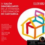 Cartel del Salon Inmobiliario en Santander 2019 con logotipo de Ingeosolar