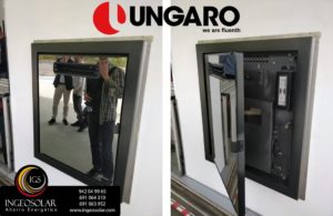 Chimenea de pellets insertable Ungaro