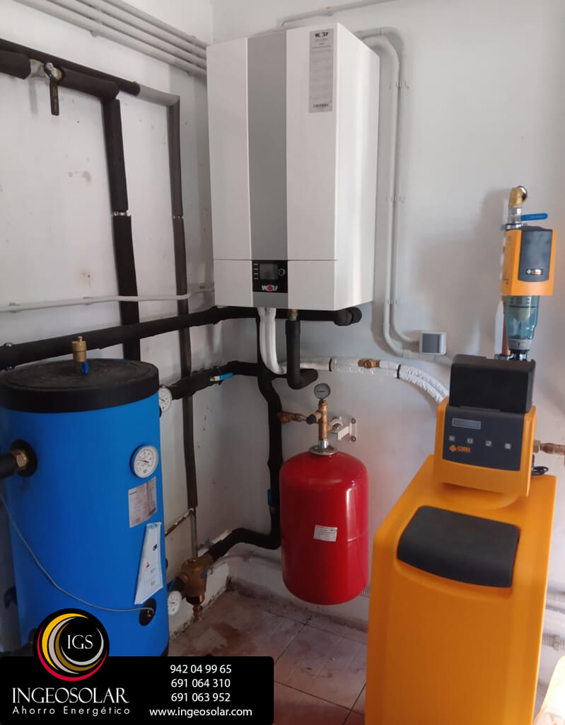 sustitucion de caldera de gasoleo por aerotermia ingeosolar