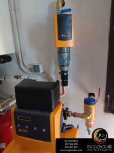 descalcificador para agua dura con hierro Ingeosolar