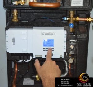 centralita de produccion de energia solar termica por ingeosolar