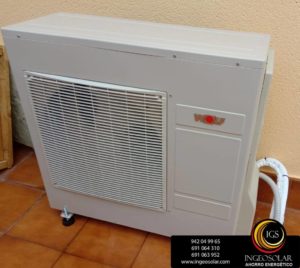 unidad exterior aerotermia wolf por ingeosolar