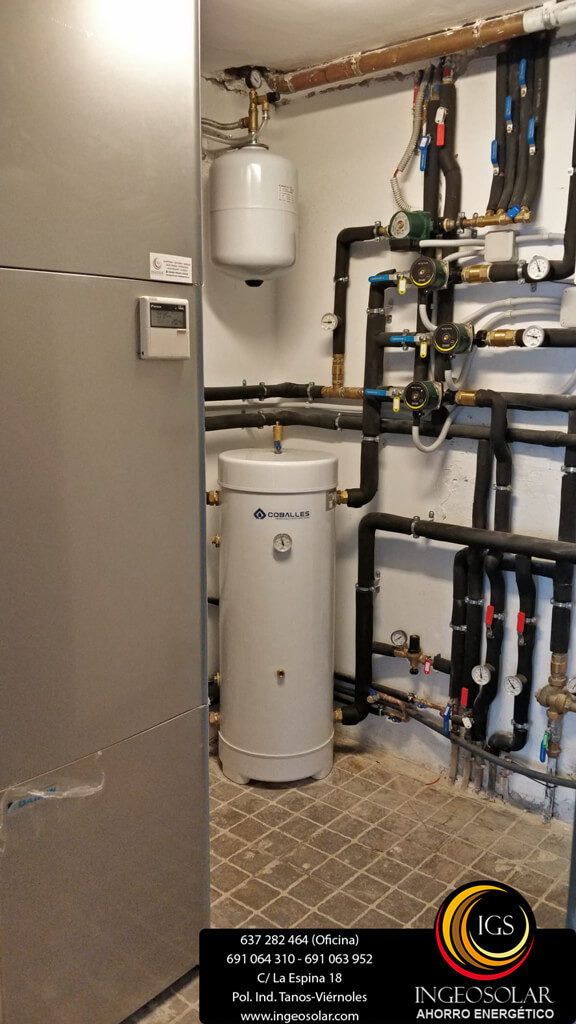 aerotermia daikin de alta temperatura ingeosolar