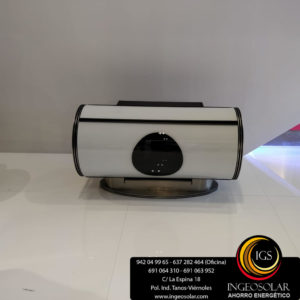 estufa pellets de diseño ingeosolar