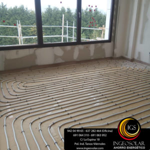 suelo radiante ingeosolar