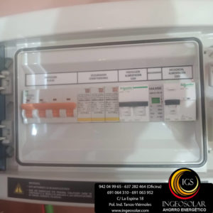 cuadro electrico solar fotovoltaica ucieda ingeosolar