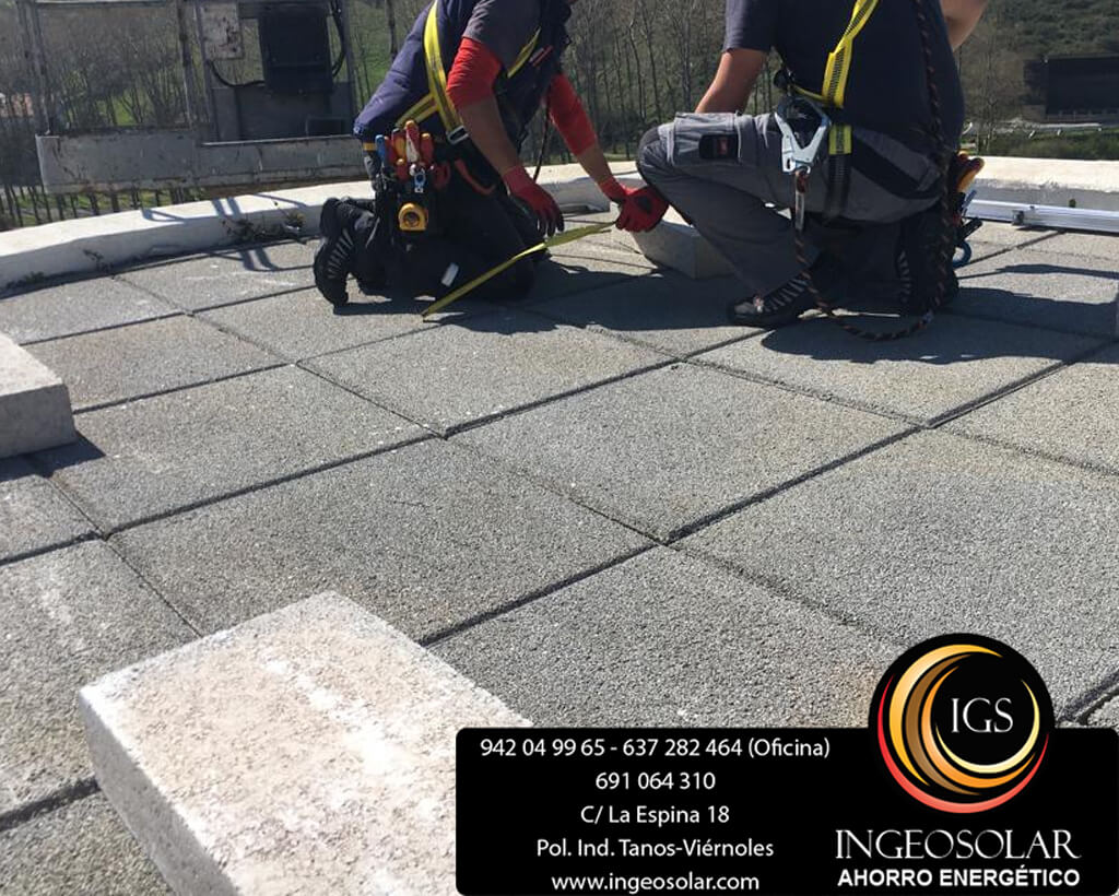 seguridad en instalaciones fotovoltaica ingeosolar