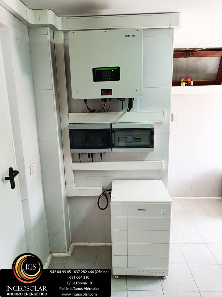 bateria de litio de gran capacidad ingeosolar