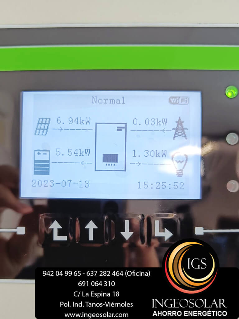 fotovoltaica autoconsumo y bateria posada rural ingeosolar