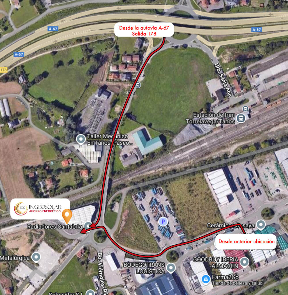 ingeosolar nueva ubicacion