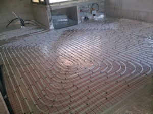 Suelo radiante, aerotermia y fancoils en Suances - Ingeosolar