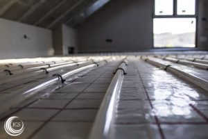 Suelo radiante con aerotermia en Cantabria - Ingeosolar