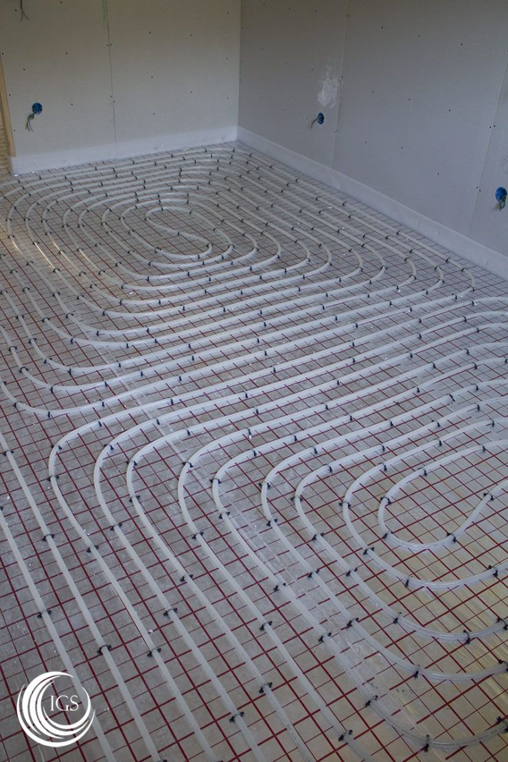 Suelo radiante con aerotermia en Cantabria - Ingeosolar