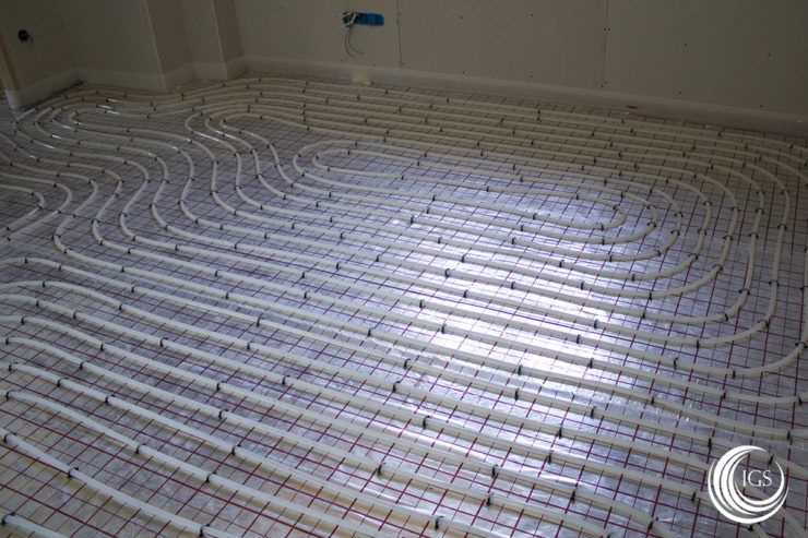 Suelo radiante con aerotermia en Cantabria - Ingeosolar