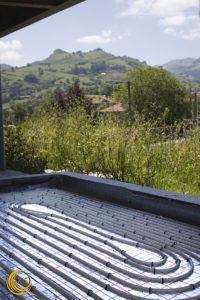 Suelo Radiante en vivienda unifamiliar en Cantabria - Ingeosolar