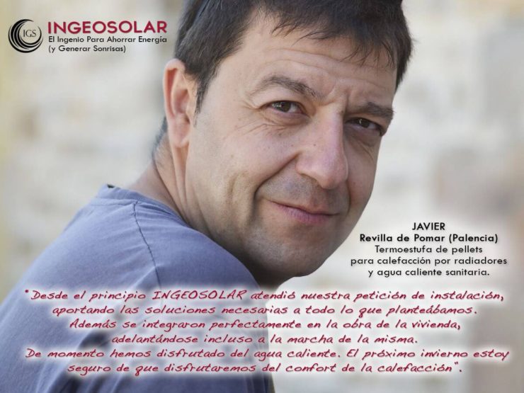Opinión de hidroestufa de pellets conectada a radiadores - Ingeosolar