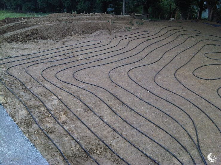 Geotermia horizontal en Carranza - Ingeosolar