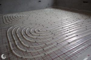 suelo radiante por aerotermia - Ingeosolar
