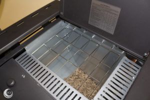 Hidroestufa de pellets Bronpi conectada a radiadores en Reinosa - Ingeosolar
