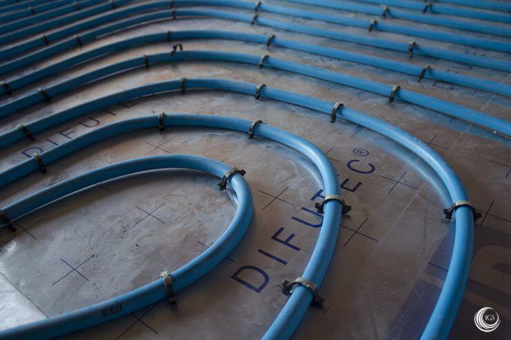 Sistema Difutec de suelo radiante - Ingeosolar