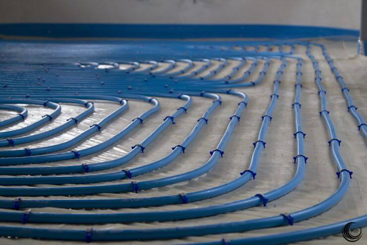 Detalle suelo radiante multicapa - Ingeosolar