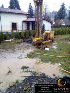Perforacion Vertical Geotermia Cantabria - Ingeosolar