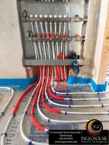 Colector en Vivienda Para Suelo Radiante - Ingeosolar