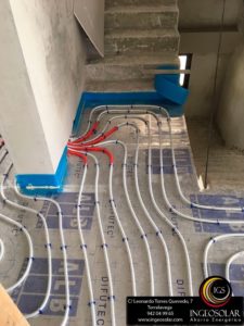 Suelo Radiante en Pasillo y Escalera - Ingeosolar