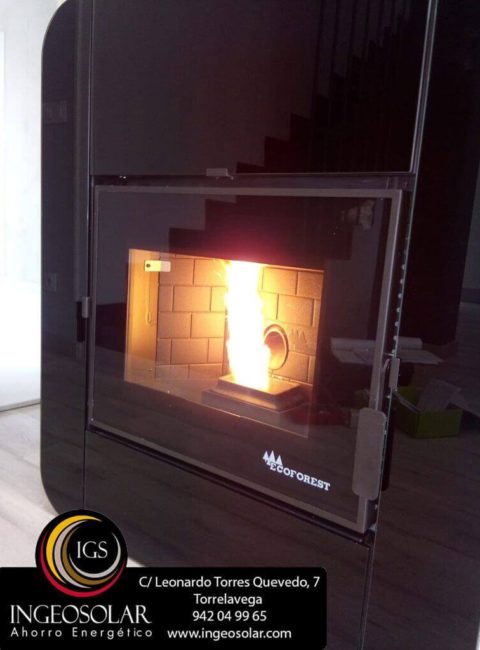 Termochimenea Ecoforest Dublin - Ingeosolar