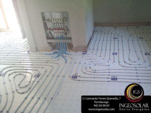 Calefacción suelo radiante - Ingeosolar