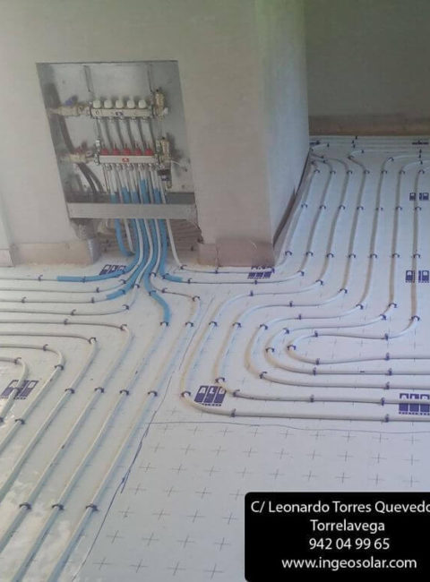 Calefacción suelo radiante - Ingeosolar