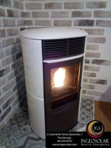 Estufa de pellets canalizable Edilkamin Aris Plus