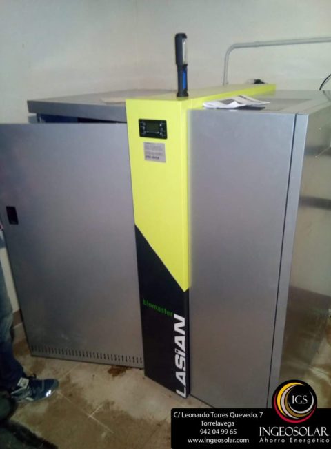 Caldera de pellets Laisan - Ingeosolar