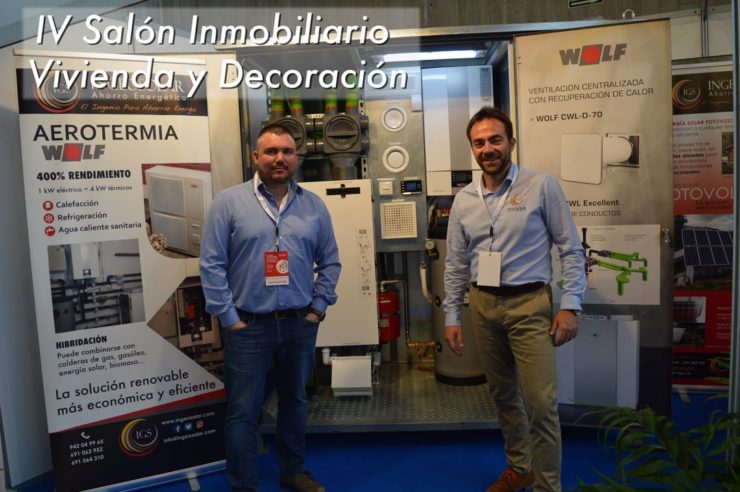 Salón Inmobiliario 2019 de la Vivienda y Decoración de Cantabria por Ingeosolar